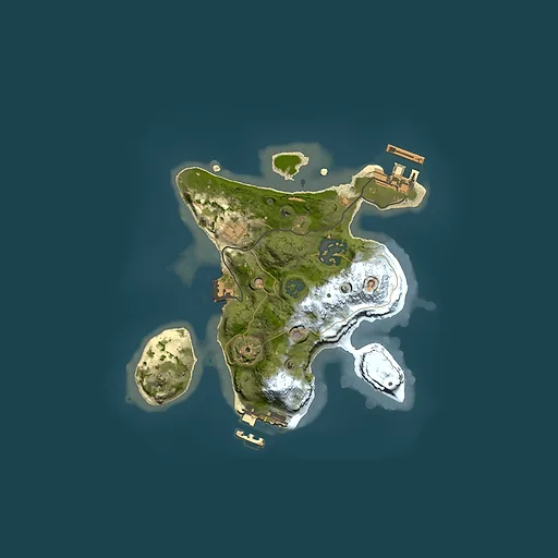 Rust map seed 919310878, 2000x2000m top-down preview