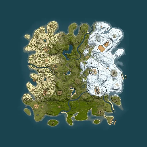 Rust map seed 1301928930, 4500x4500m top-down preview