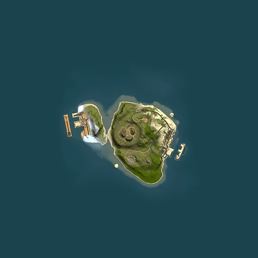 Rust map seed 1050795353, 1500x1500m top-down preview