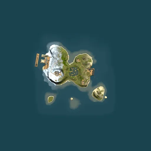 Rust map seed 44383161, 1500x1500m top-down preview