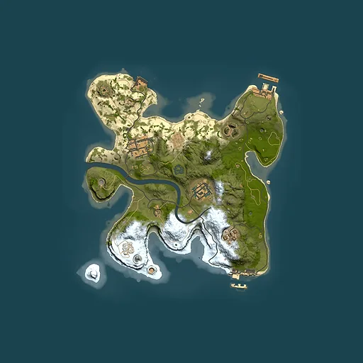 Rust map seed 467341638, 2500x2500m top-down preview