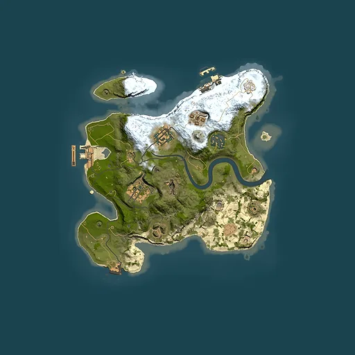 Rust map seed 1982205002, 2500x2500m top-down preview