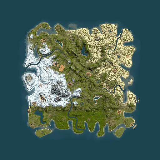 Rust map seed 1096601252, 5000x5000m top-down preview