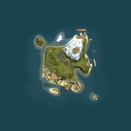 Rust map seed 825662536, 2000x2000m top-down preview