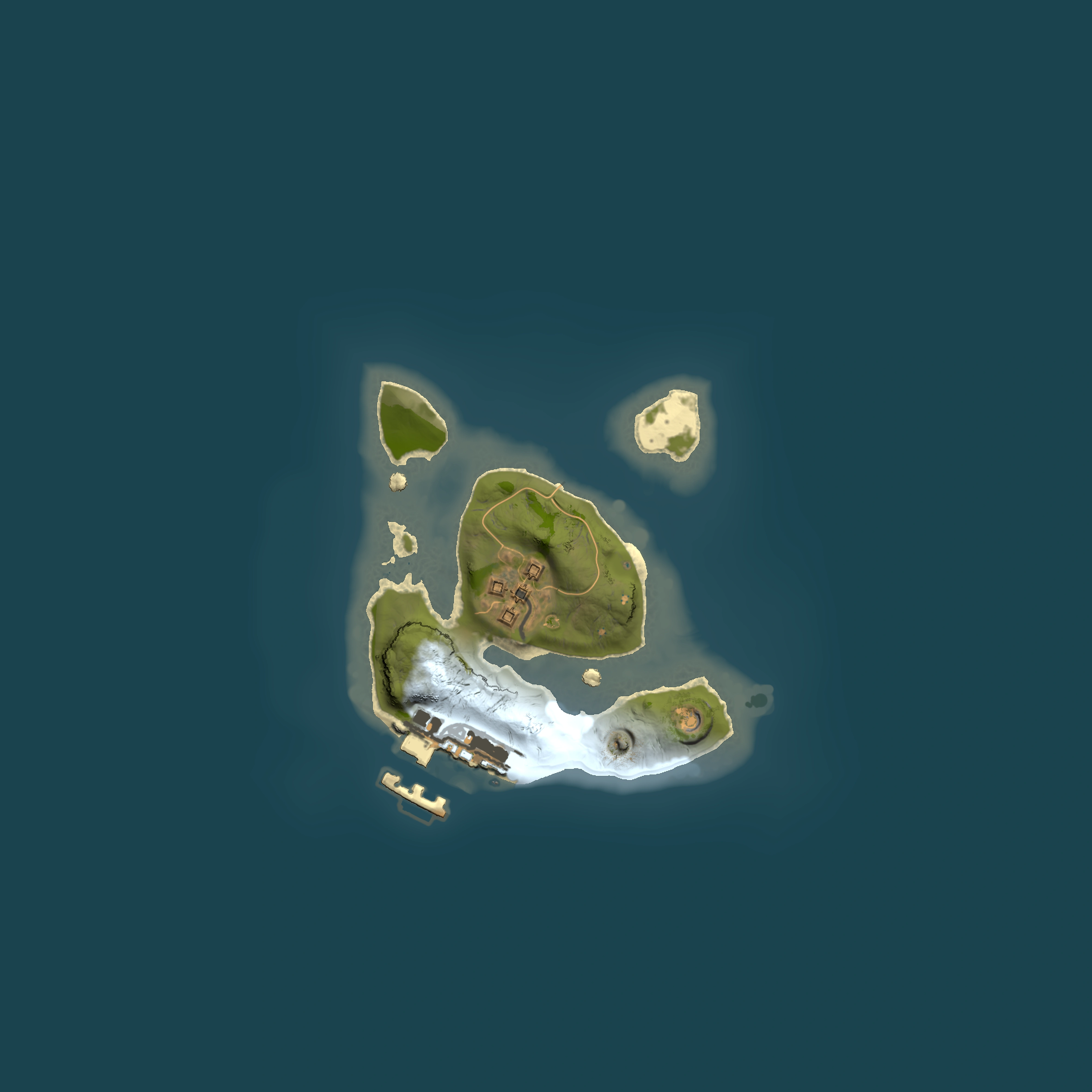 Full top-down render of Rust map seed 2053749731, 1500x1500m
