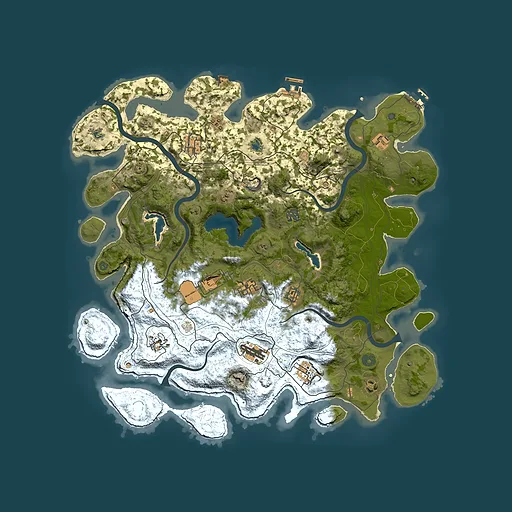 Rust map seed 1114650740, 4500x4500m top-down preview