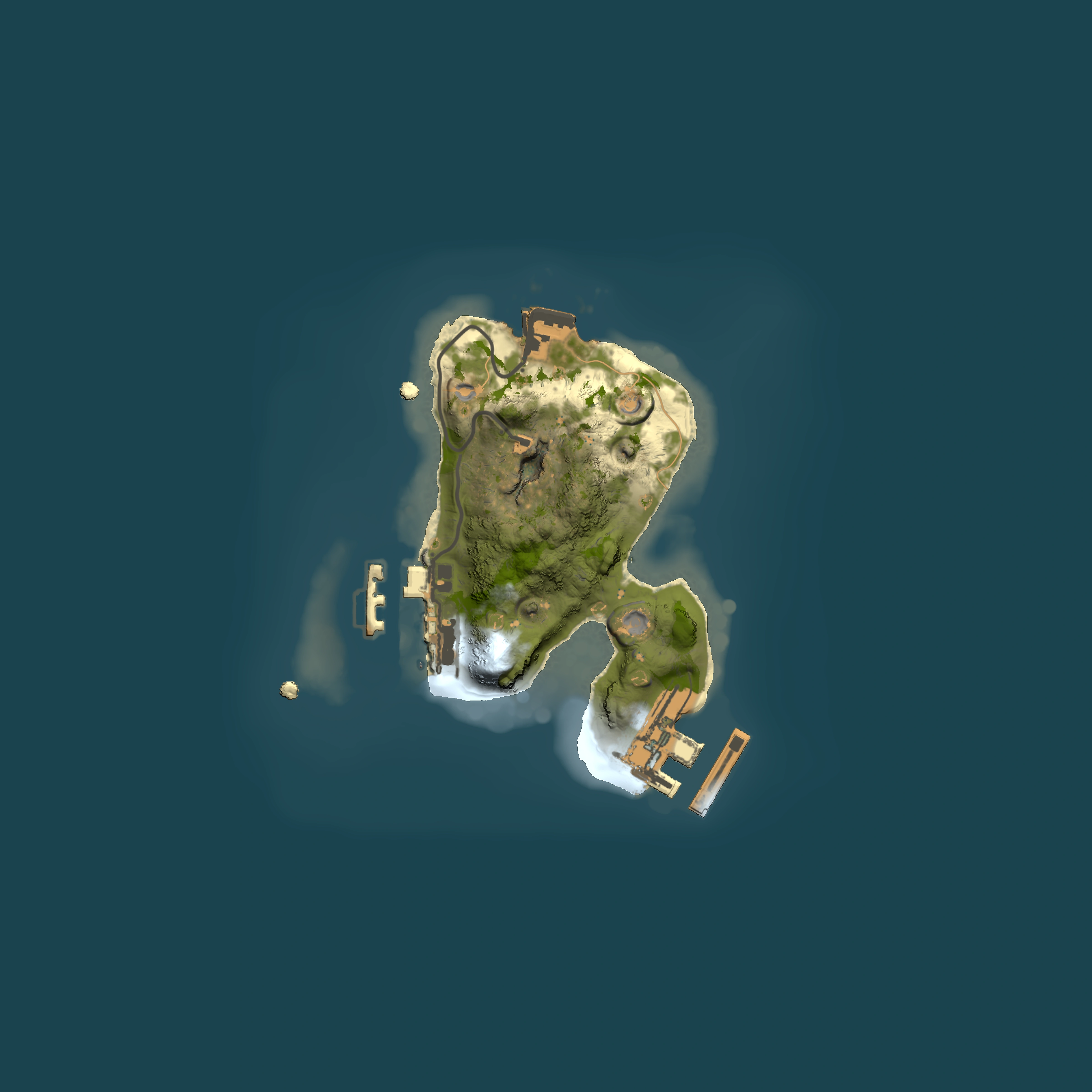 Full top-down render of Rust map seed 1946034963, 1500x1500m
