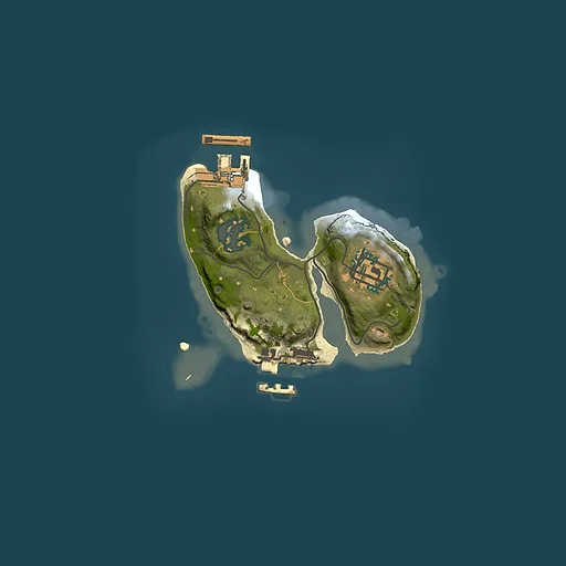 Rust map seed 424224600, 1500x1500m top-down preview