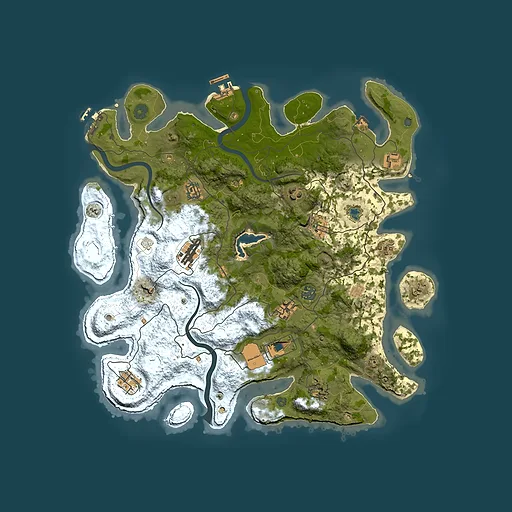 Rust map seed 525727359, 4000x4000m top-down preview