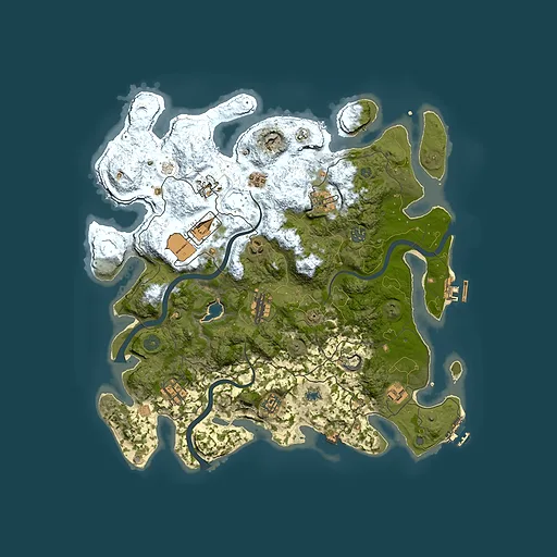 Rust map seed 792132578, 4000x4000m top-down preview