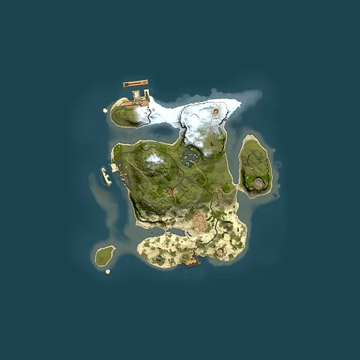 Rust map seed 49038659, 2000x2000m top-down preview
