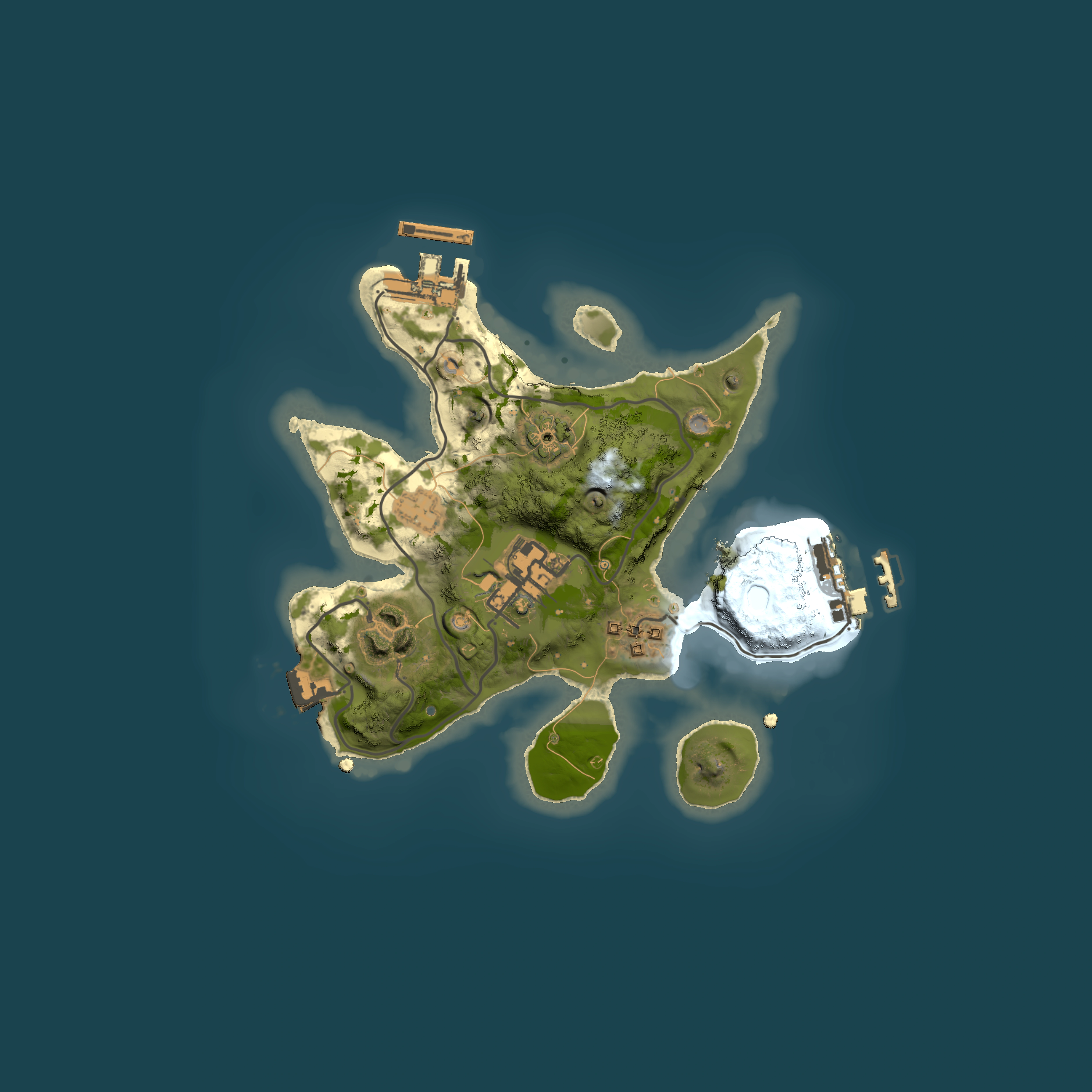 Full top-down render of Rust map seed 785722984, 2000x2000m