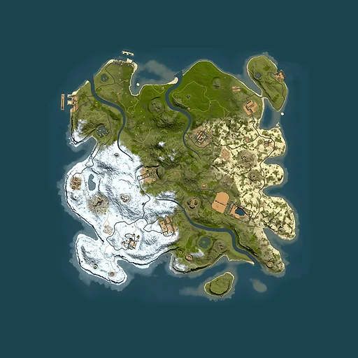 Rust map seed 1312880953, 3500x3500m top-down preview