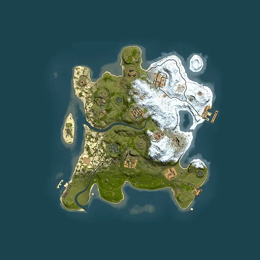 Rust map seed 1359260063, 3000x3000m top-down preview