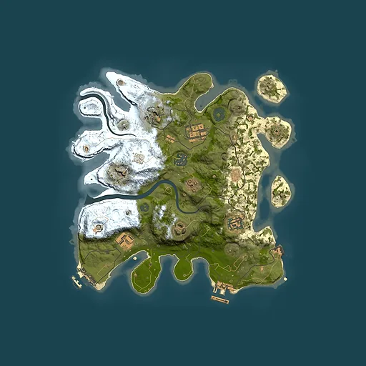Rust map seed 1939269624, 3000x3000m top-down preview