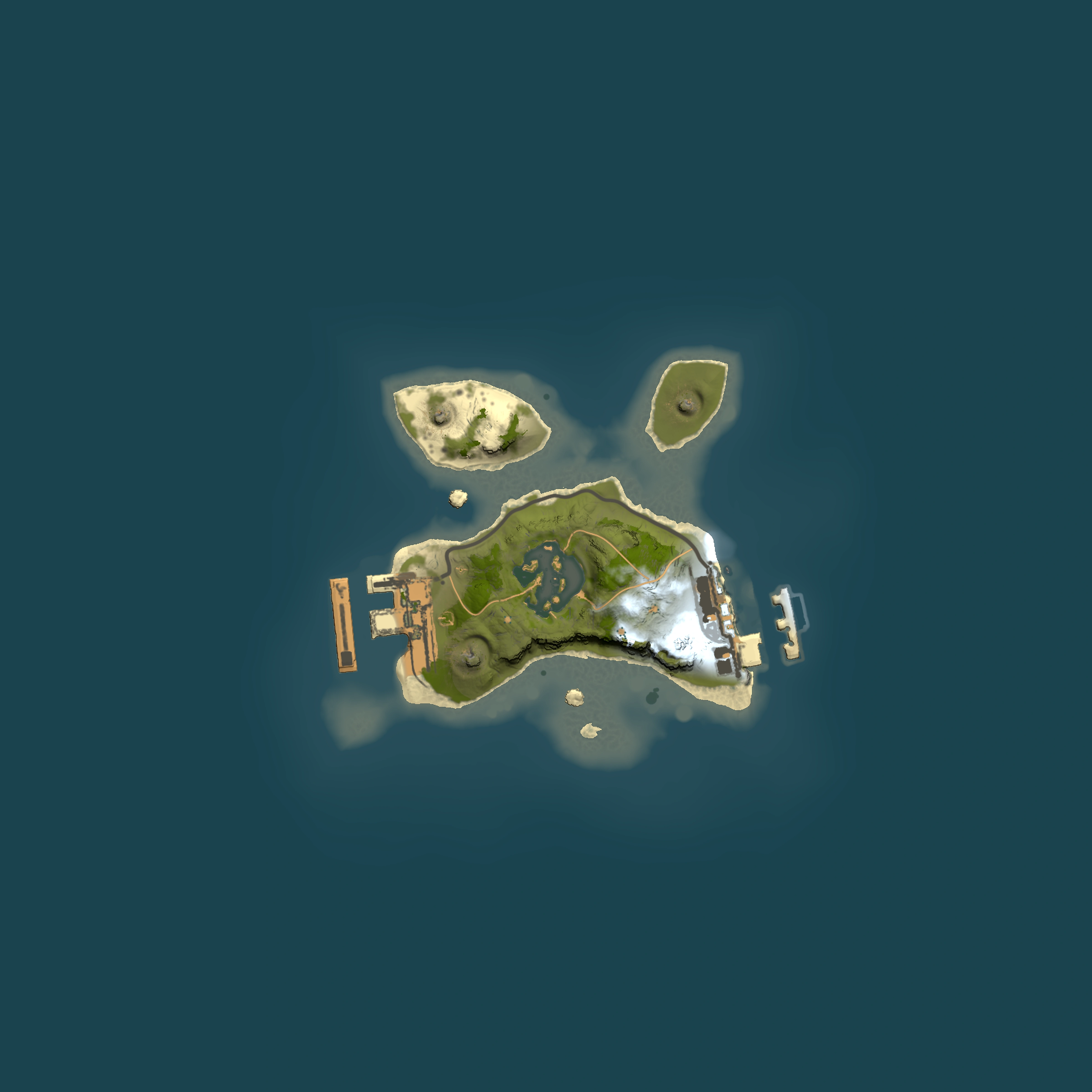 Full top-down render of Rust map seed 1072346196, 1500x1500m