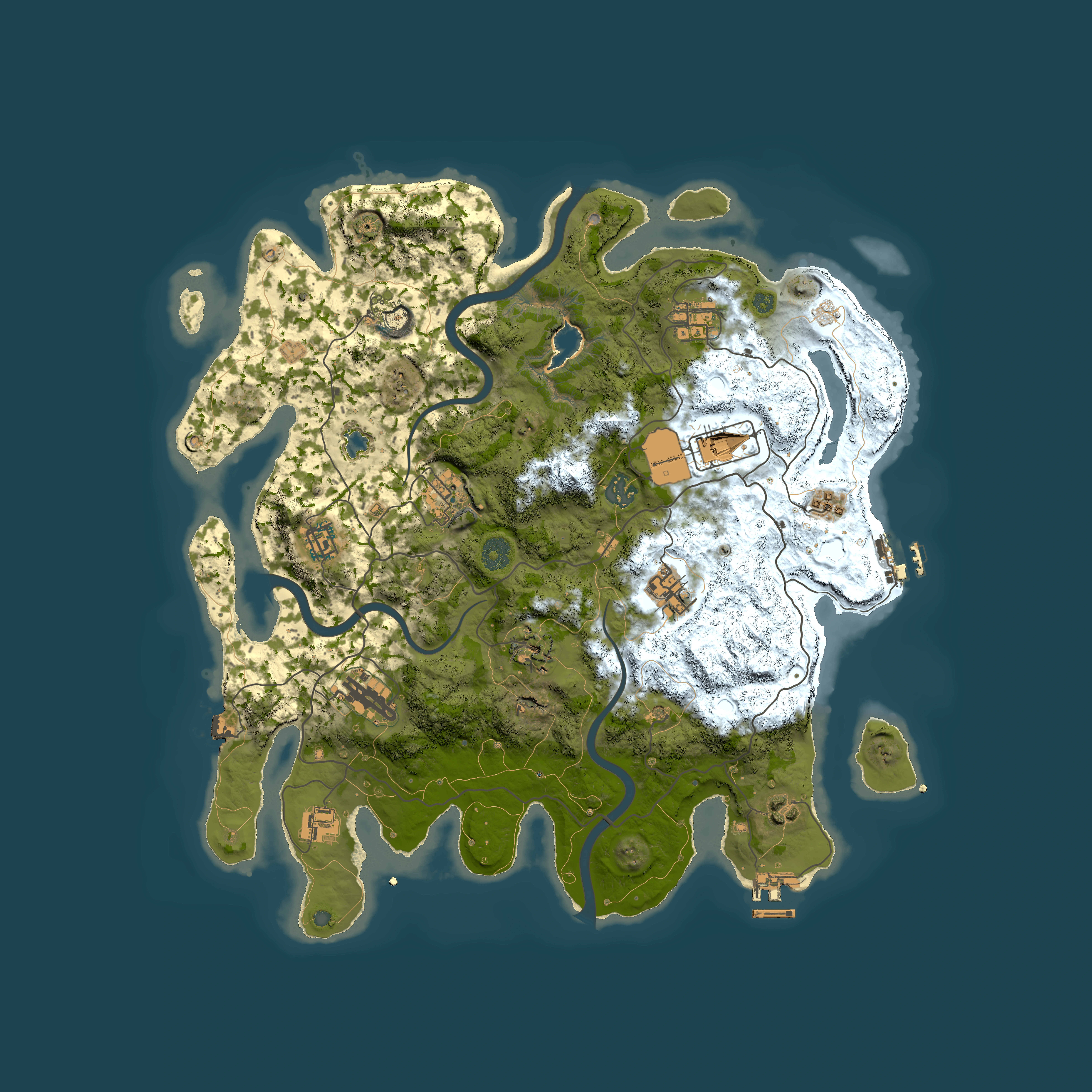 Full top-down render of Rust map seed 1339427979, 4000x4000m