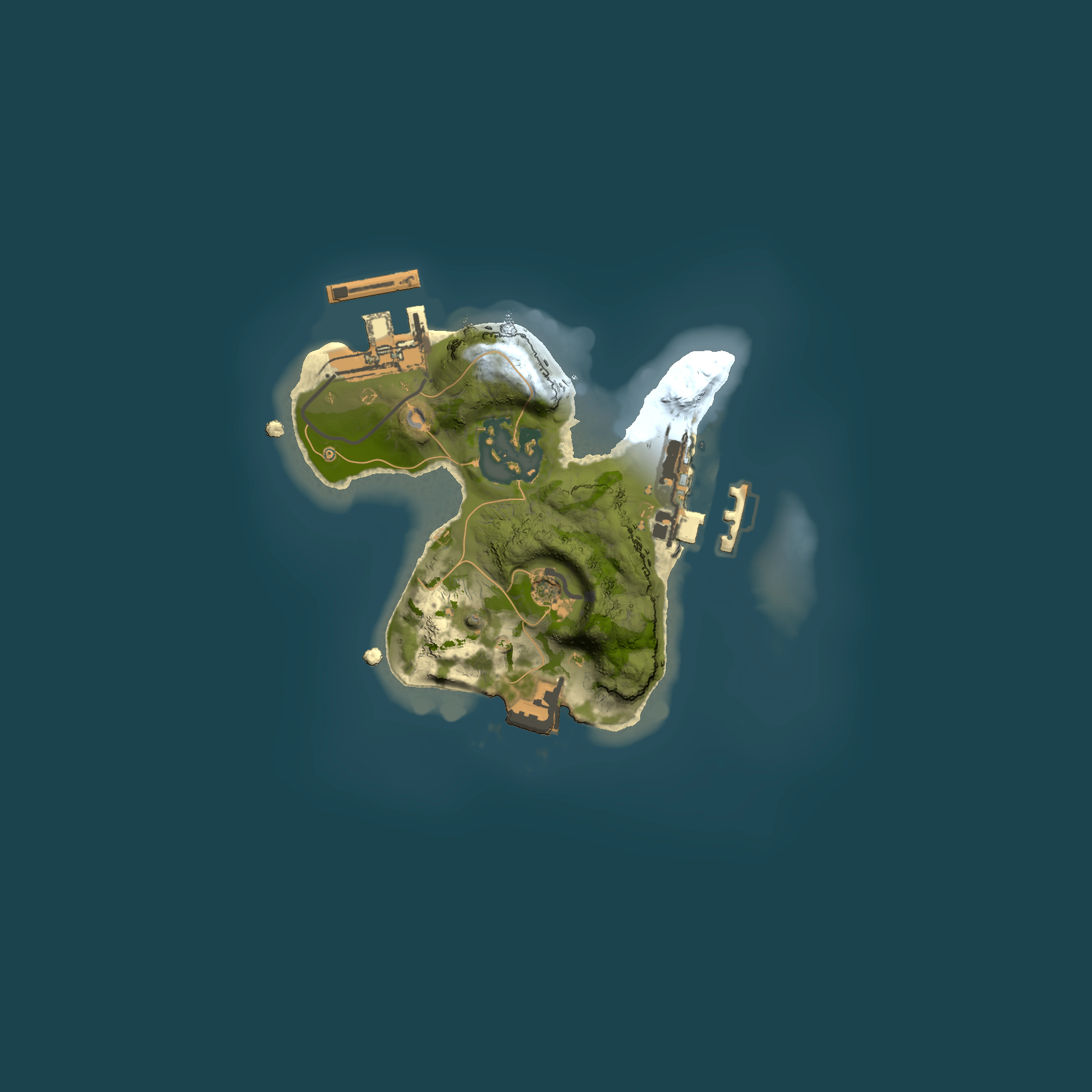 Full top-down render of Rust map seed 817667501, 1500x1500m