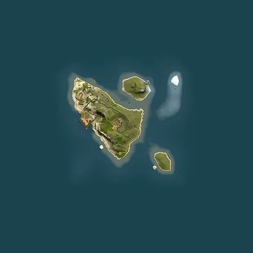 Rust map seed 923036665, 1500x1500m top-down preview