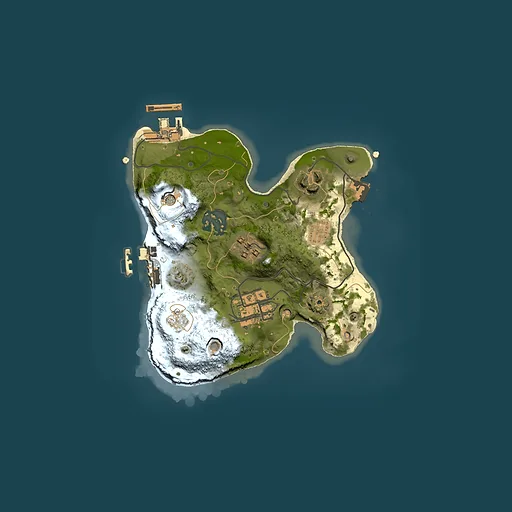 Rust map seed 565187658, 2000x2000m top-down preview