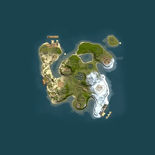 Rust map seed 406188667, 2000x2000m top-down preview