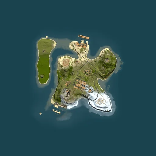 Rust map seed 210751622, 2000x2000m top-down preview
