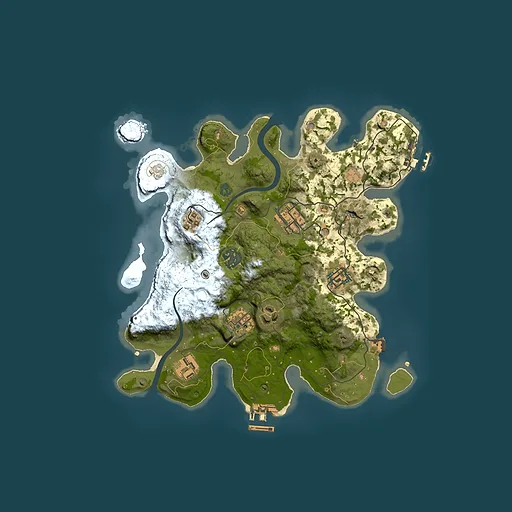 Rust map seed 1056223016, 3000x3000m top-down preview