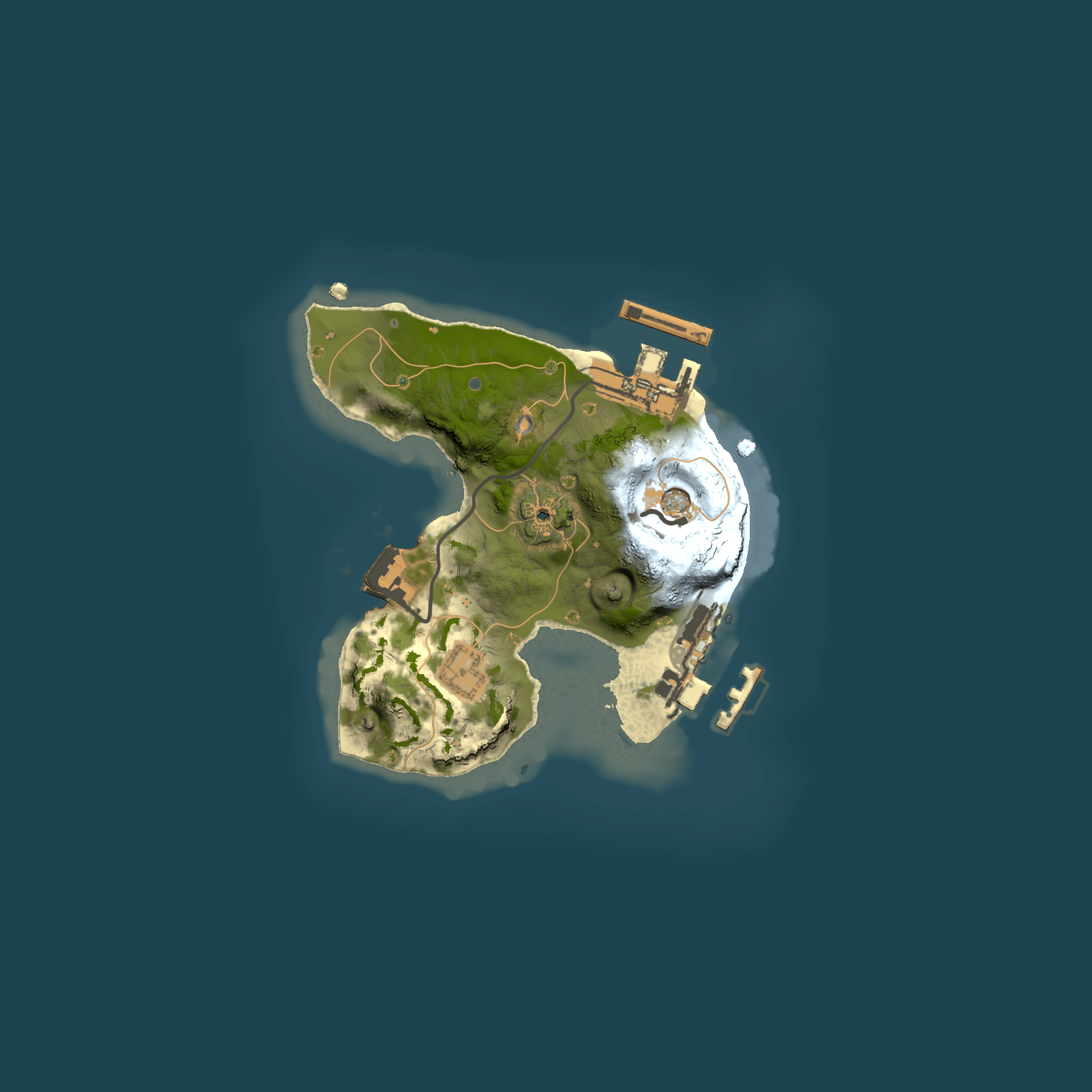 Full top-down render of Rust map seed 577703832, 1500x1500m