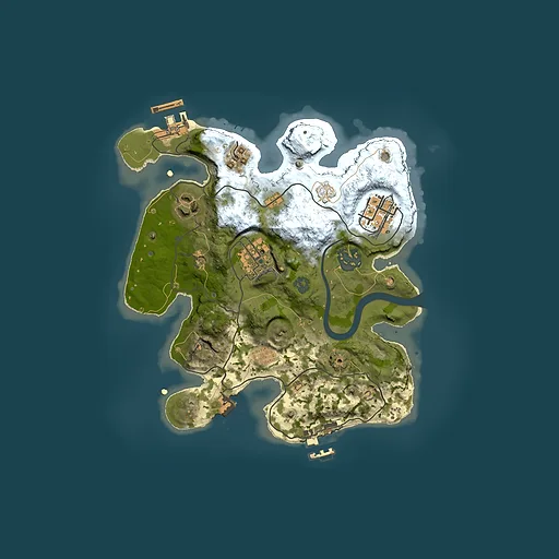 Rust map seed 1781047237, 2500x2500m top-down preview