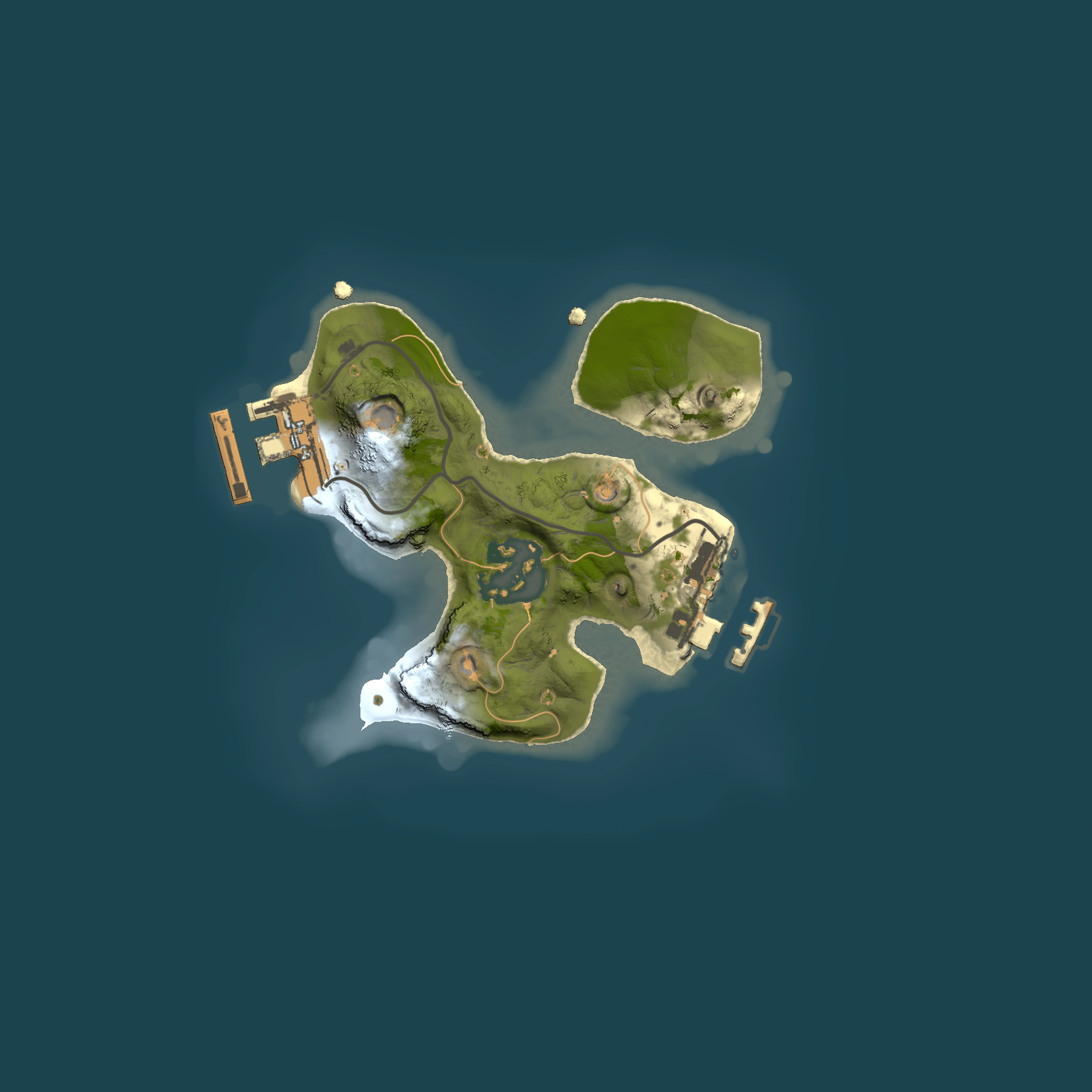 Full top-down render of Rust map seed 279904303, 1500x1500m