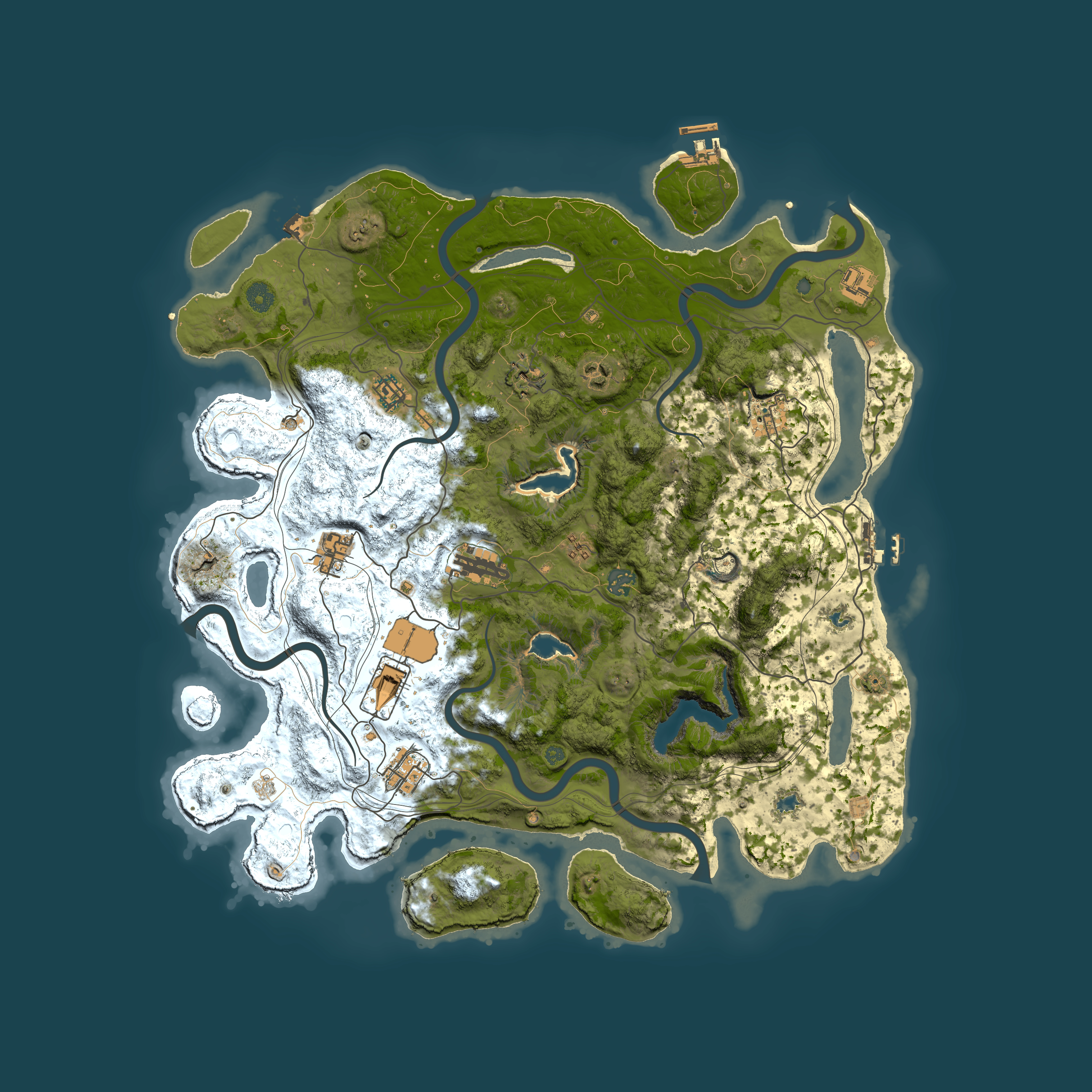 Full top-down render of Rust map seed 1244559787, 4500x4500m
