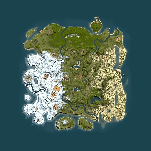 Rust map seed 1244559787, 4500x4500m top-down preview