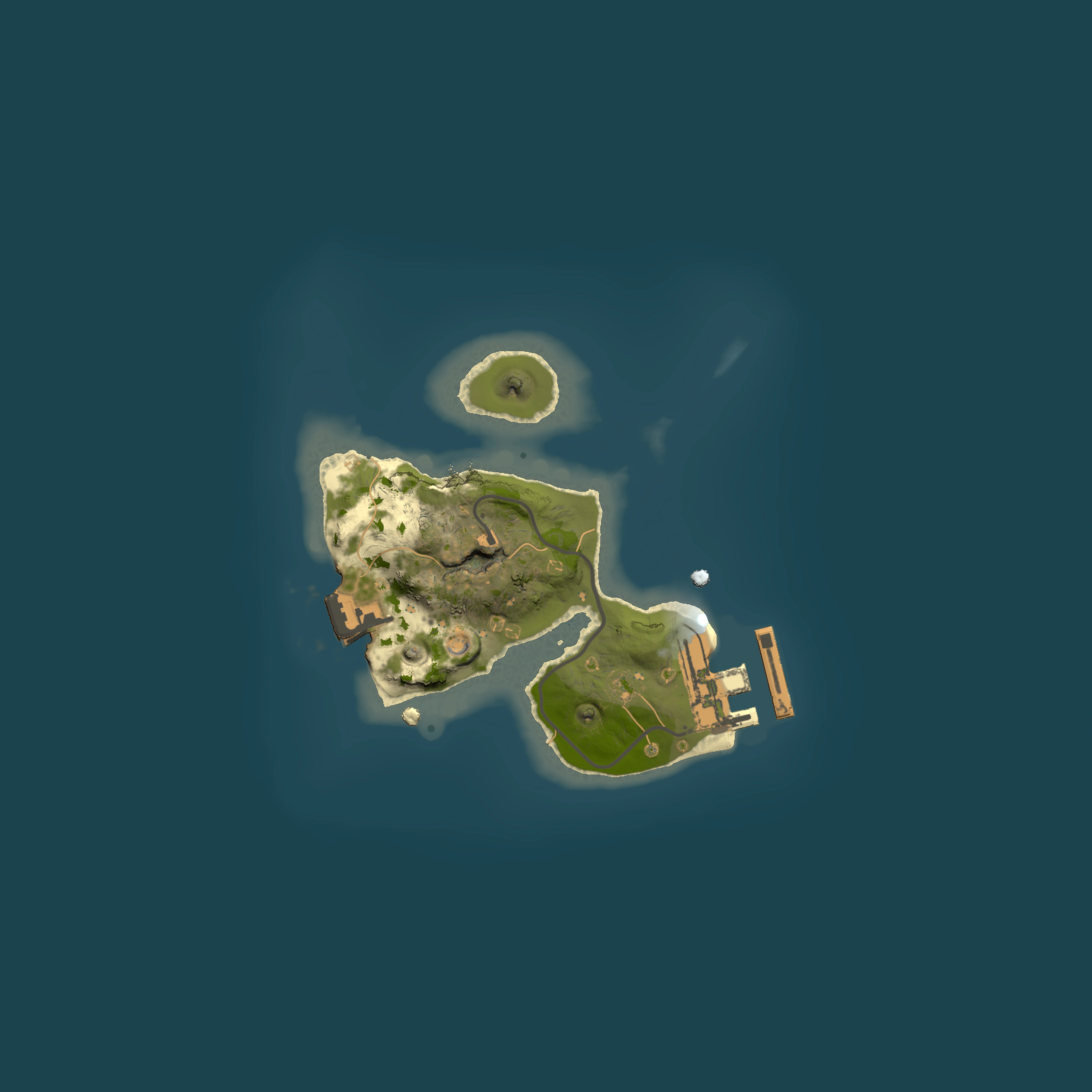 Full top-down render of Rust map seed 721508953, 1500x1500m