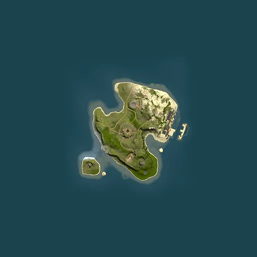 Rust map seed 1009429803, 1500x1500m top-down preview
