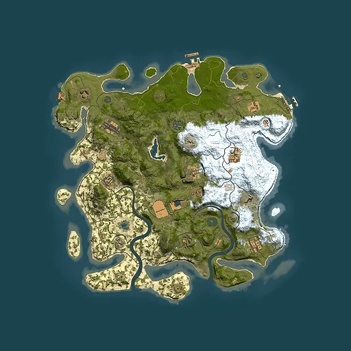 Rust map seed 578608038, 4000x4000m top-down preview