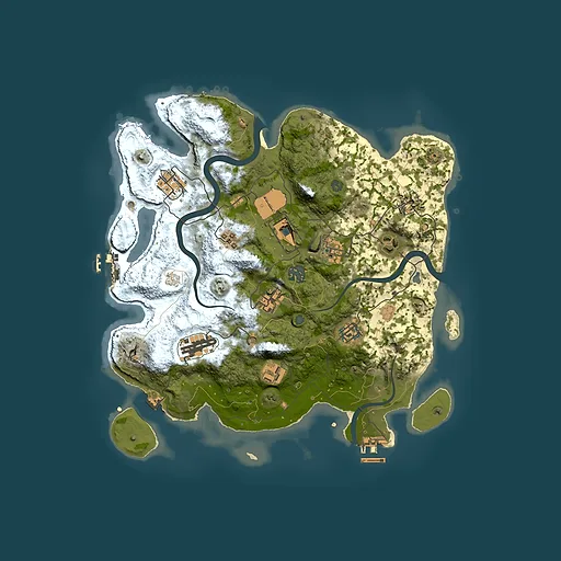 Rust map seed 154386746, 3500x3500m top-down preview