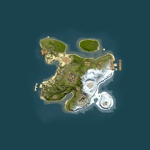 Rust map seed 1004374267, 2000x2000m top-down preview