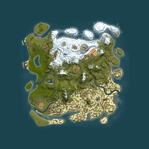 Rust map seed 1346108032, 4000x4000m top-down preview