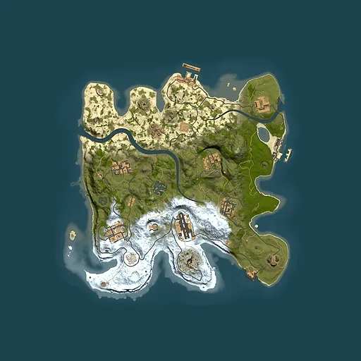 Rust map seed 602745293, 3000x3000m top-down preview