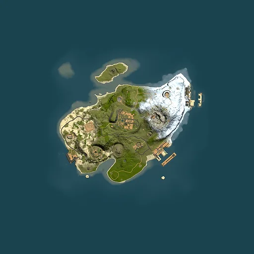Rust map seed 456428870, 2000x2000m top-down preview
