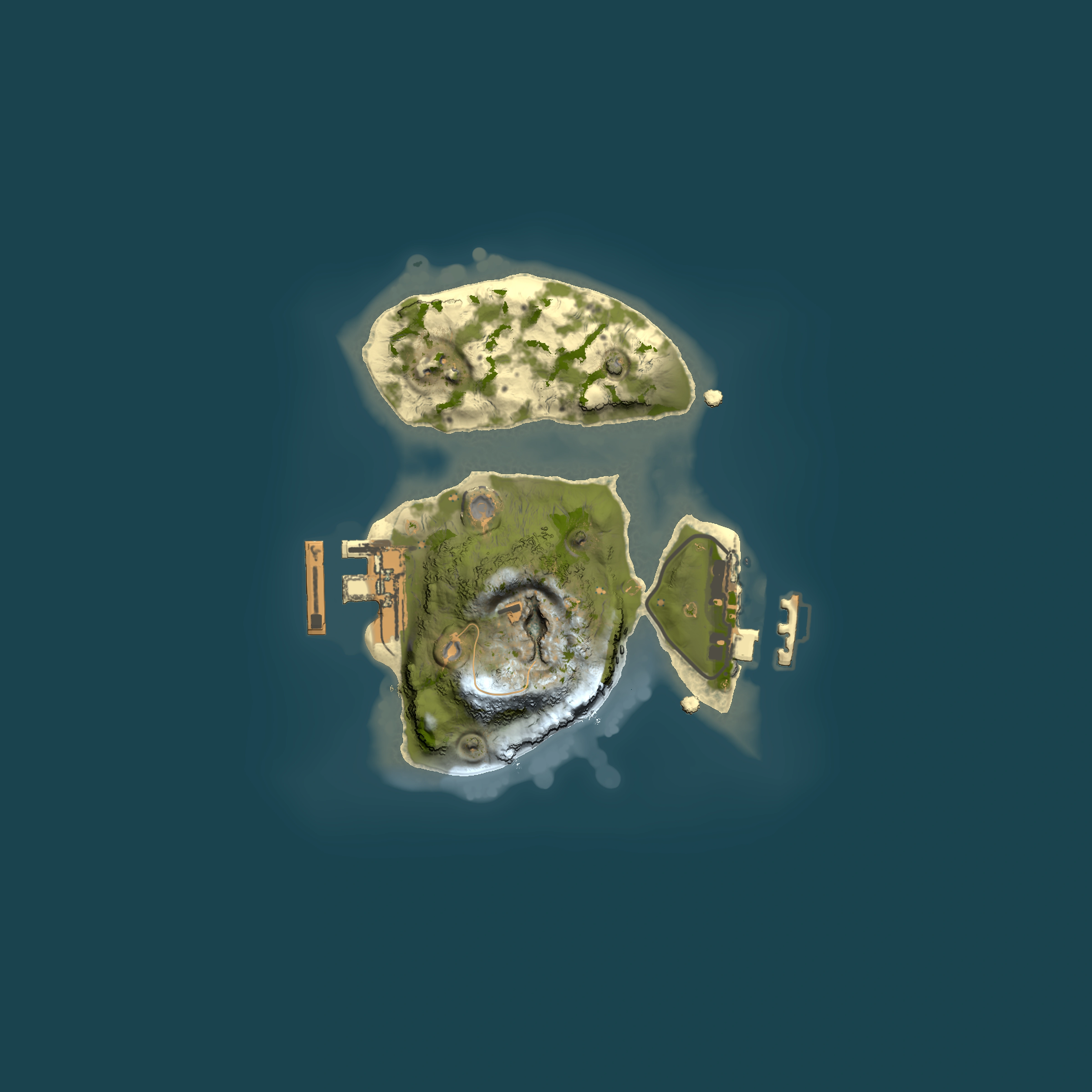 Full top-down render of Rust map seed 1817745965, 1500x1500m