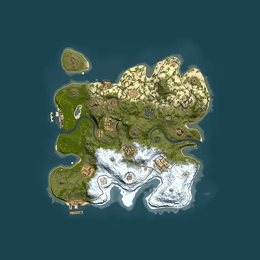 Rust map seed 1895512456, 3000x3000m top-down preview
