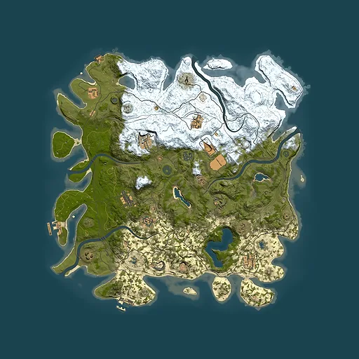 Rust map seed 534846089, 4500x4500m top-down preview