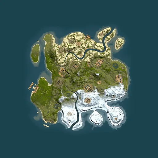 Rust map seed 1893760555, 3000x3000m top-down preview