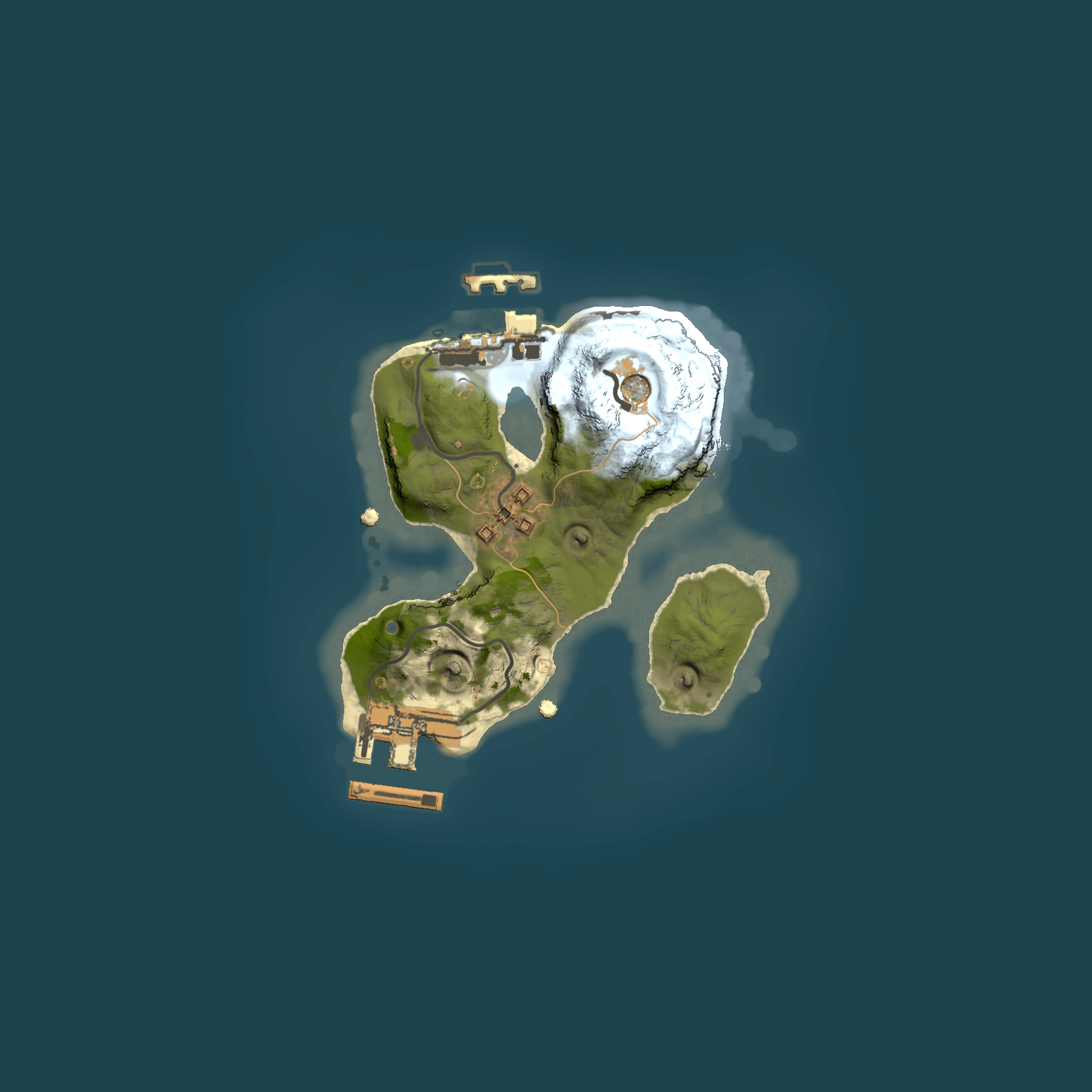 Full top-down render of Rust map seed 615802650, 1500x1500m