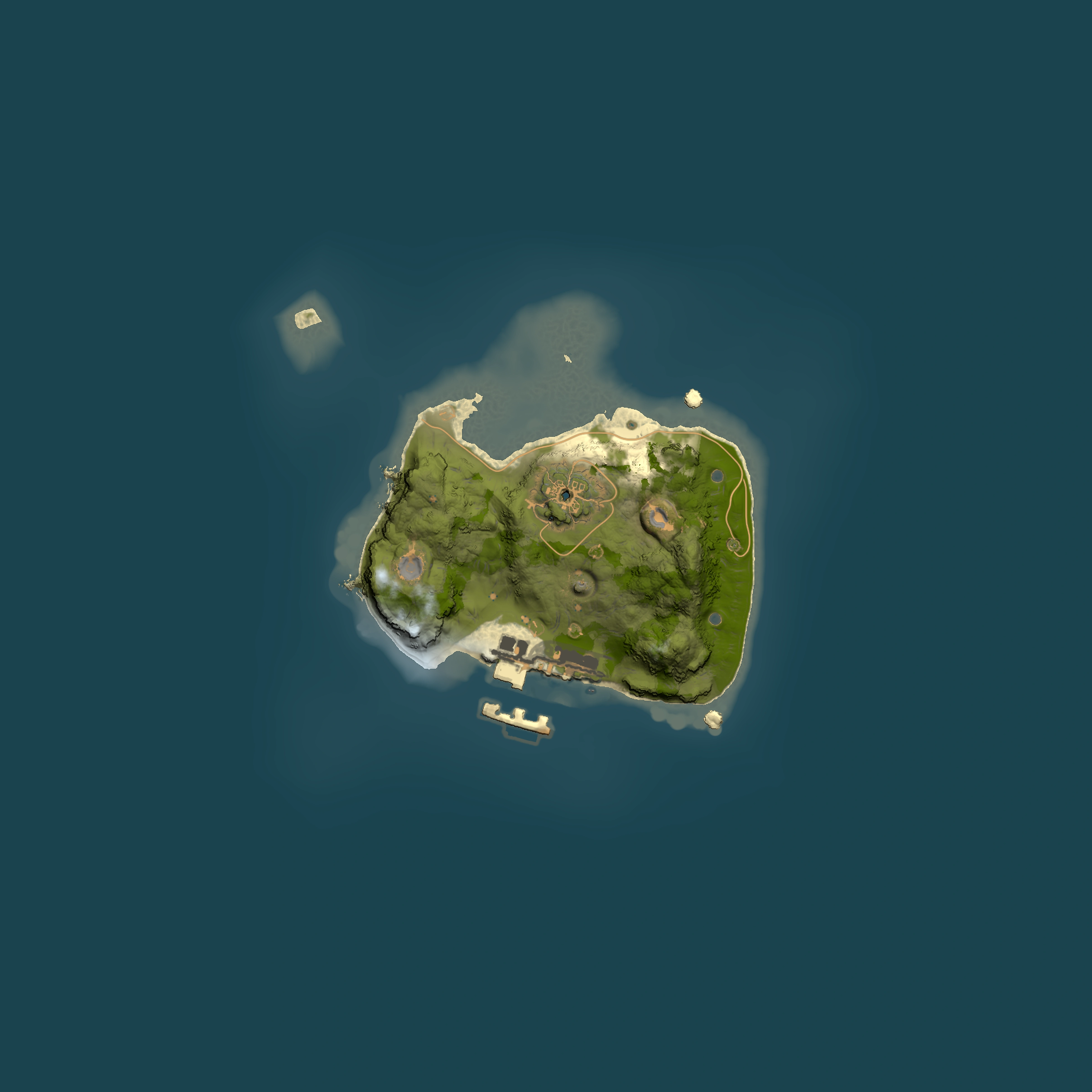 Full top-down render of Rust map seed 705972086, 1500x1500m