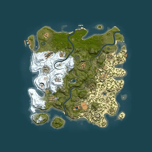 Rust map seed 1802993293, 4000x4000m top-down preview