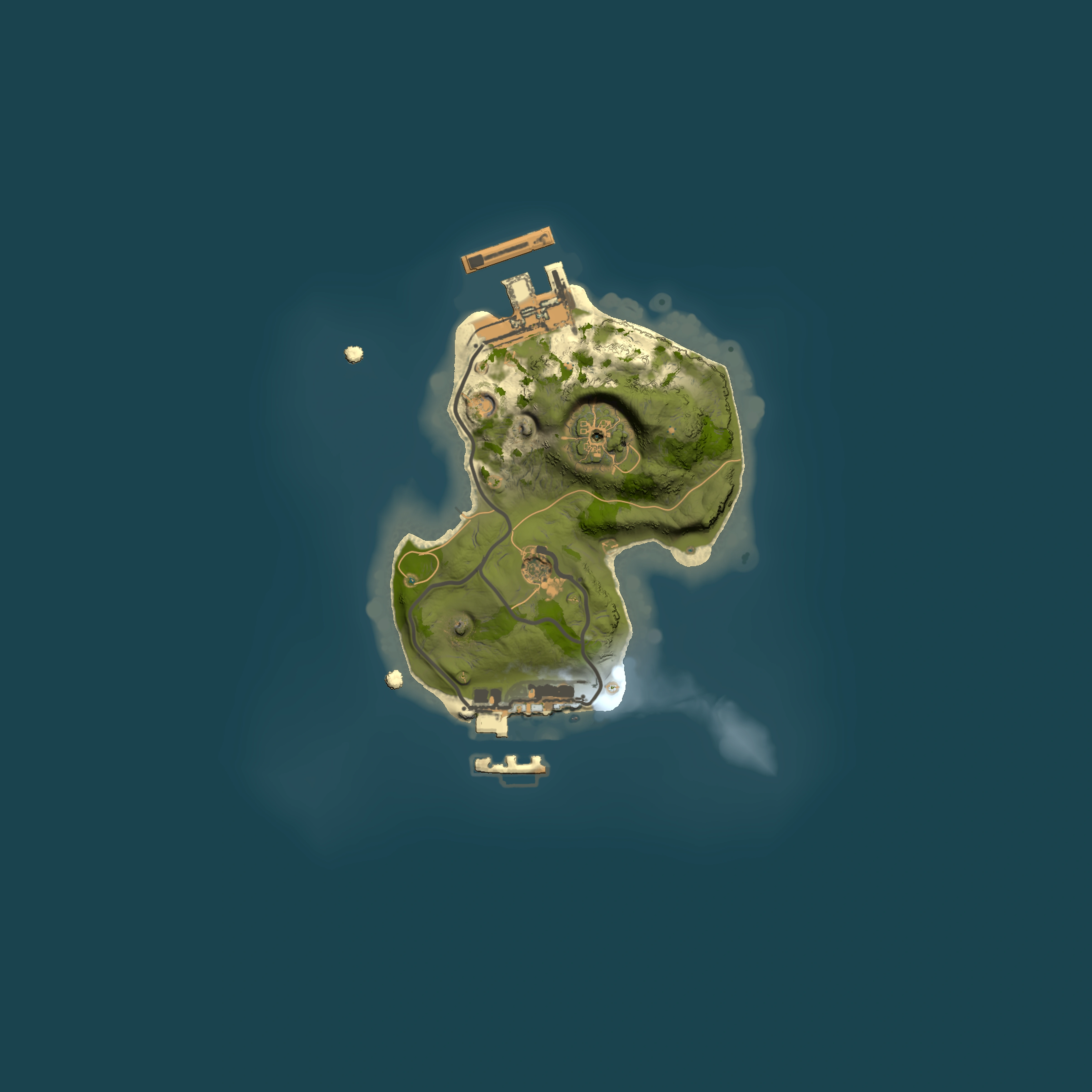 Full top-down render of Rust map seed 953541127, 1500x1500m