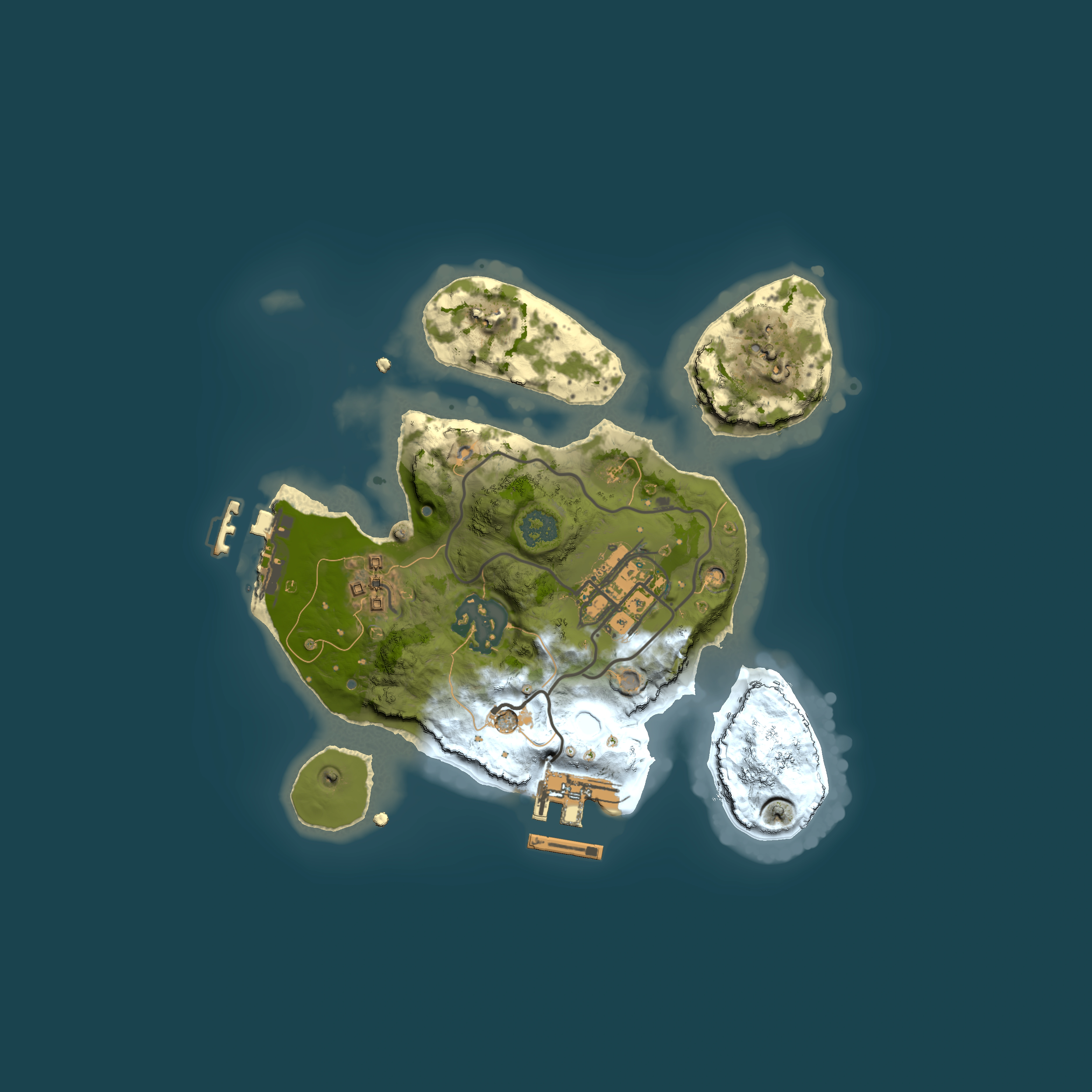 Full top-down render of Rust map seed 946913089, 2000x2000m