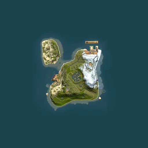 Rust map seed 1207924886, 1500x1500m top-down preview